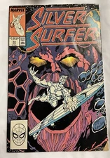 Silver Surfer #22  Marvel 1989 (Volume 2).  Ego the Living Planet.