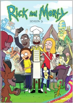 Rick and Morty: Season 2 (DVD, 2015) Justin Roiland, BRAND NEW