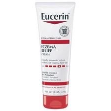Eucerin Eczema Relief Body Cream 8Oz 24 Hour Hydration Fragrance Free Moistur...