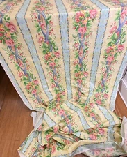 Vintage Designers Guild "Maypole" English Cotton Fabric BTY  ZZ263