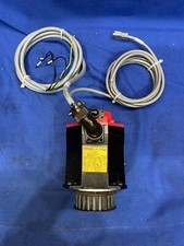 FANUC AC Servo Motor A06B-0075-B103 w/ Power , Computer Cords  Sprocket Read