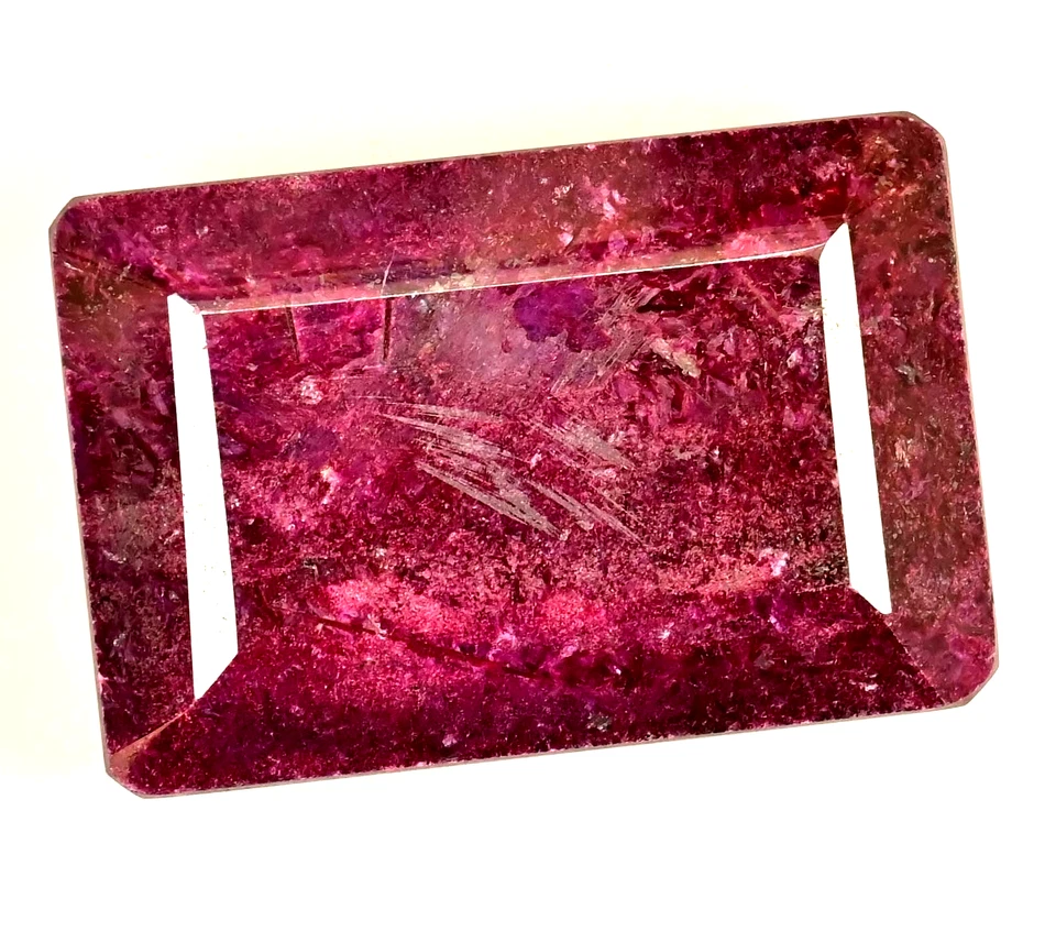 955.0 Ct Natural Huge Red Ruby Baguette Cut Certified Museum Size Grade Gemstone - Image 2 of 4
