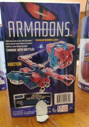 ARMADONS Ground Fighter Panther Kriton Transforming Battle giocattolo nuovo/scatola danneggiata - Foto 2 di 7