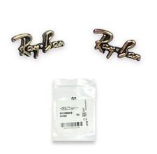 Ray Ban RB4386 Replacement Golden Written Decor Icon Logo Genuine