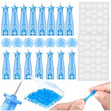 Acne Needle Tool, 60Pcs Disposable Pimple Needles 1 Count Pack of 132 , Blue