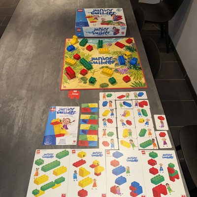 Jumbo 00748 Lego Duplo Junior Builder Das Spiel Het Spiel Le Jeu (D NL FR I)