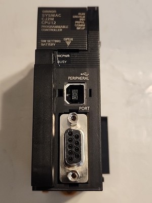 Used OMRON PLC module CJ2M-CPU12 w/ warranty Free Shipping