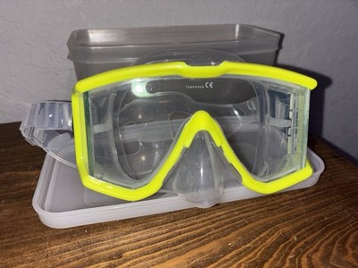 Tilos Tru-view Panmask Dive Mask M580 Yellow Never Used