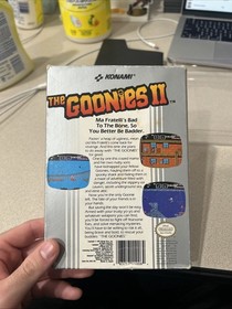 Nintendo NES Game The Goonies 2 Classic Video Game Tested Good Condition