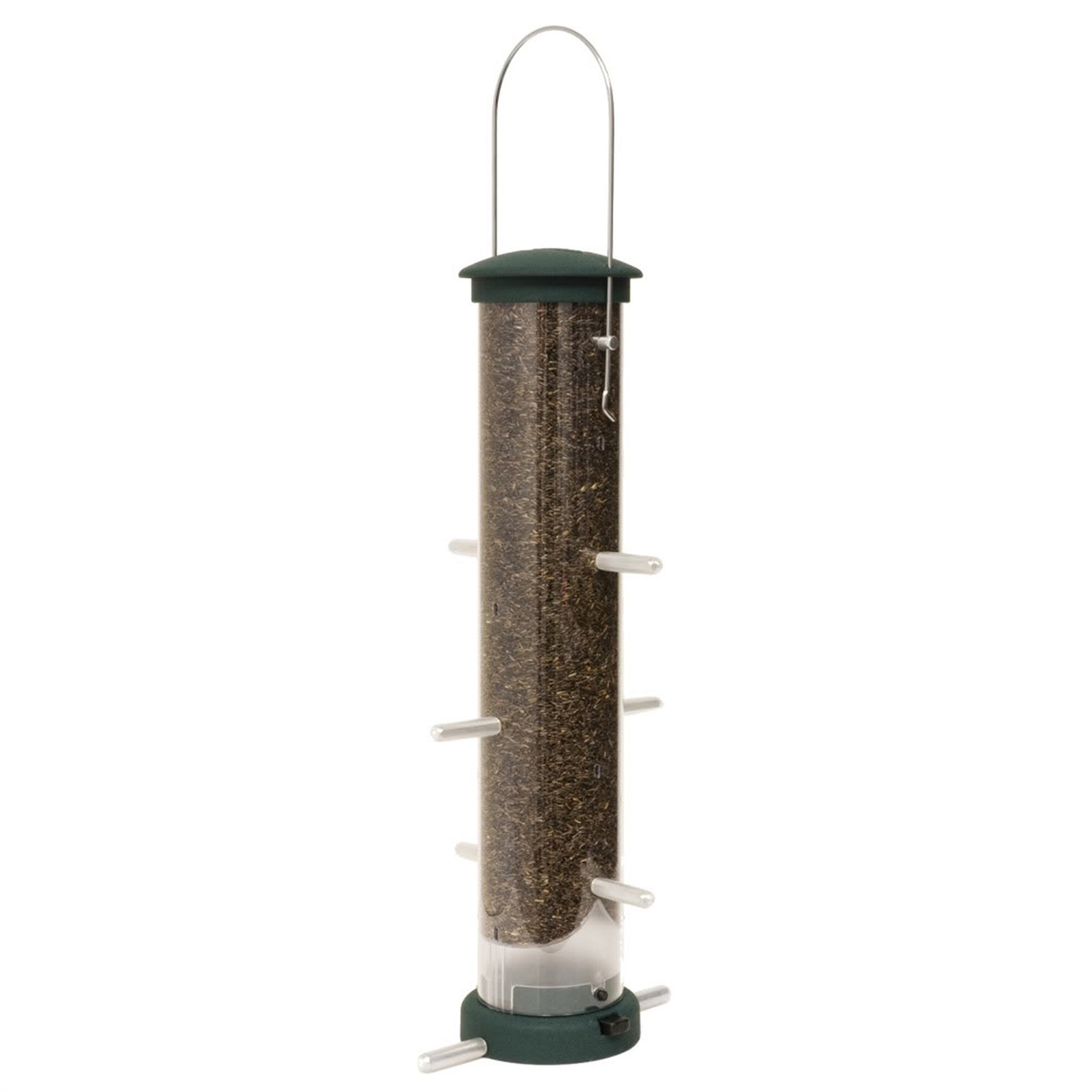 With 8 Ports, 1.25qt Seed Capacity
