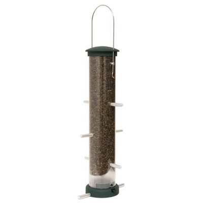 Aspects Quick-Clean Tube Wild Bird Feeder with 8 Ports, 1.25qt Seed Capacity