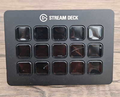 Elgato Stream Deck 15-Key Controller 20GBA9901 USB-C (NO CABLE) T54