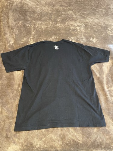 Bape Madison Avenue Graphic Print Black T-Shirt Size XXL - Afbeelding 7 van 9