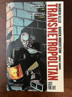Transmetropolitan Volume 2 Lust For Life Comic Book Graphic Novel Ellis Vertigo