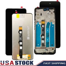 For Motorola Moto G 5G 2022 XT2213-3 LCD Display Touch Screen Digitizer  Frame
