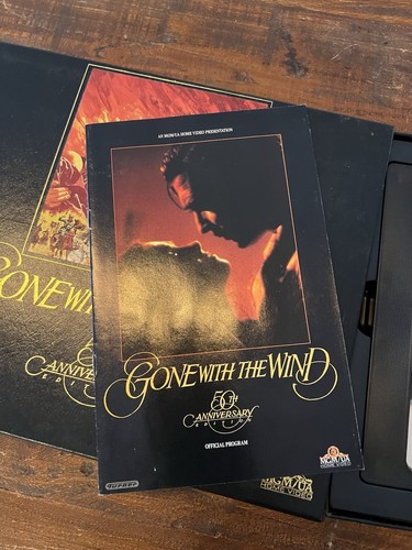 Gone With The Wind 50th Anniversary Limited Edition VHS - Complete - Picture 6 of 8