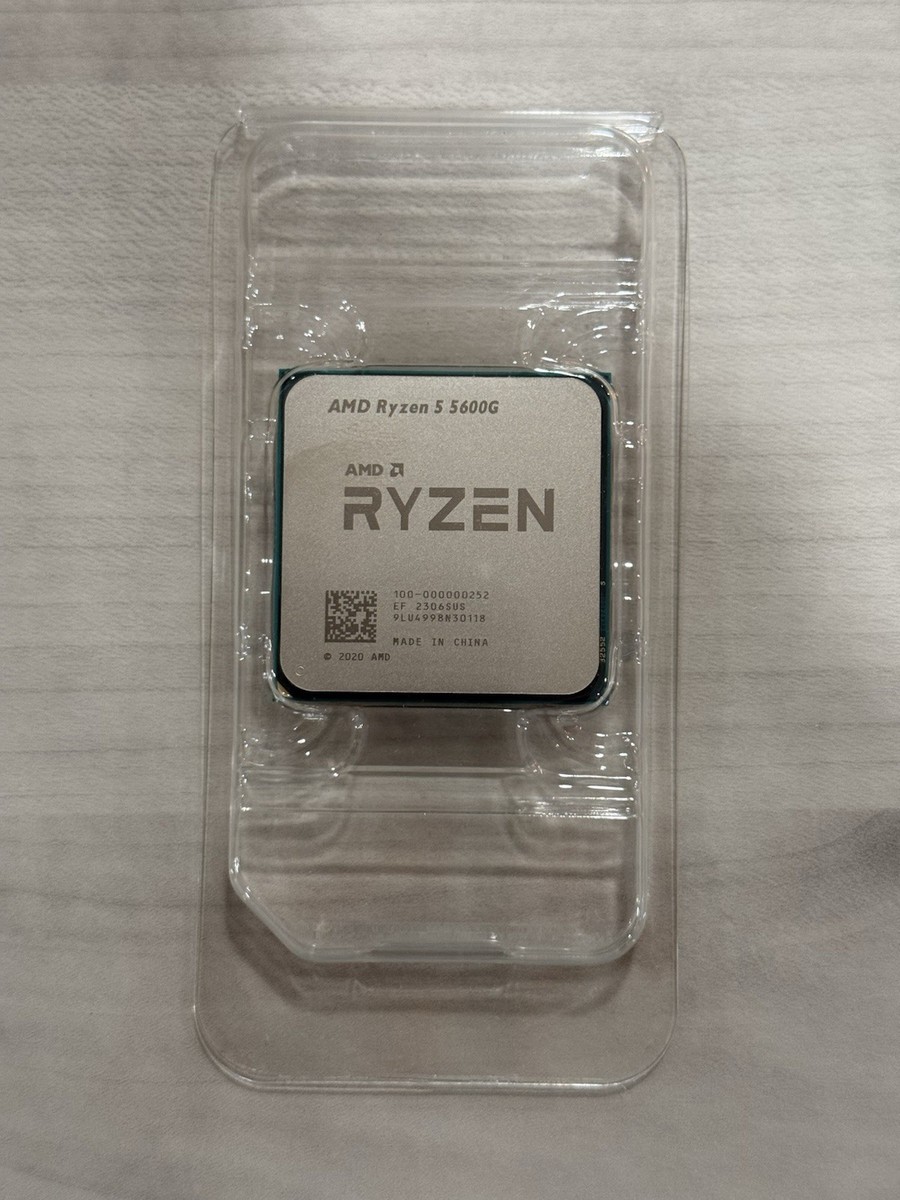 AMD Ryzen 5 5600G Processor (3.9 GHz, 6 Cores, Socket AM4