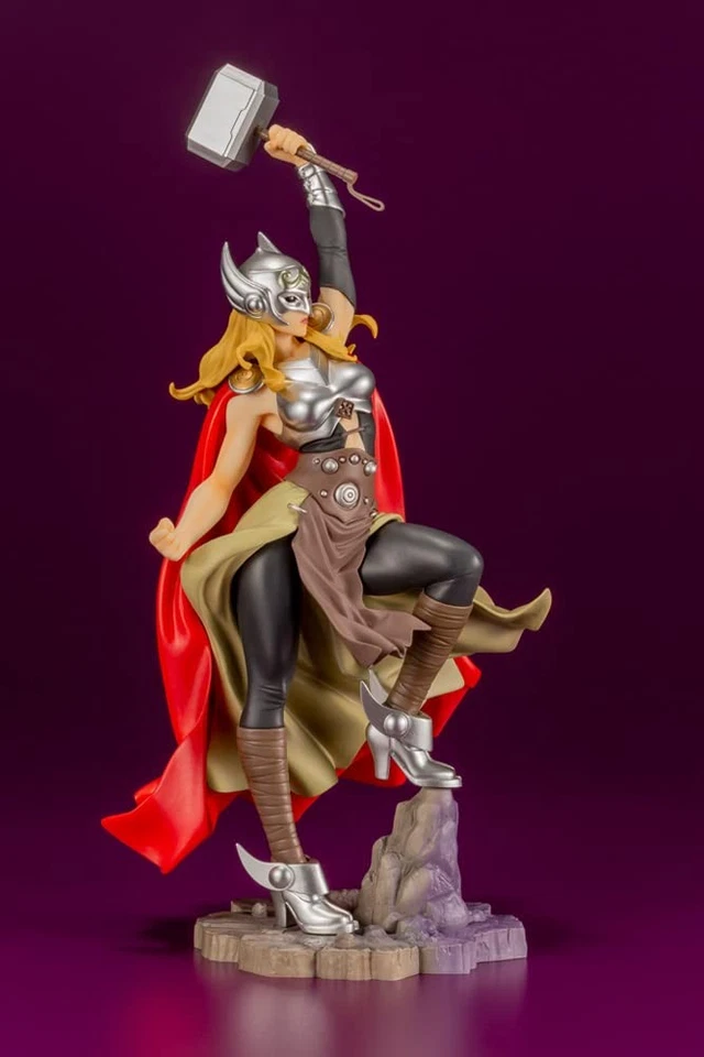 Figura pintada PVC escala 1/7 MARVEL UNIVERSE Thor Jane Foster MARVEL Bishoujo Foto 3 de 4
