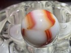 P35- Vintage Peltier Glass Company Rainbow 19/32” Mint🔥🔥🔥 — photo 1