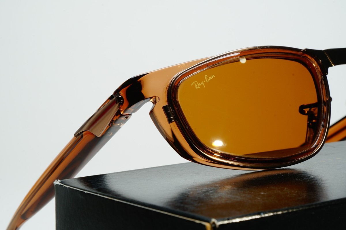 Ray-Ban Sunglasses 1996 Bausch Lomb Vintage Brown Spinal Tap W2665