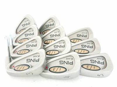 Ping Rechtshänder Eisensatz i3 BLADE 3-9,W,U,S,L Stahlschaft Flex S