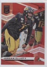 2020 Panini Donruss Elite Rookies Aspirations 95/99 Jordan Elliott #186 04ui
