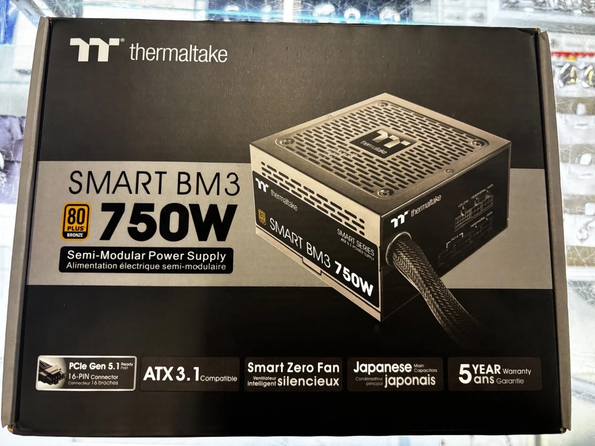 Buy THERMALTAKE Smart BM2 750 750W 80+ Bronze Non Modular ATX 2.0 Power Supply