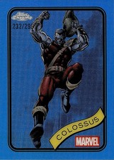 2025 Topps Chrome Marvel Colossus #93 Blue Refractor /299