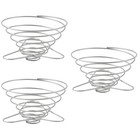 3 Pcs Coffee Maker Reusable Filter Hand Brewer Holder Metal Dripper Stand