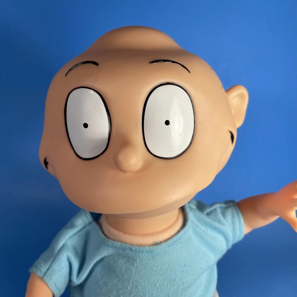 Muñeco de peluche de vinilo vintage Tommy Pickles Dakin 1993 Nickelodeon Rugrats Foto 2 de 4