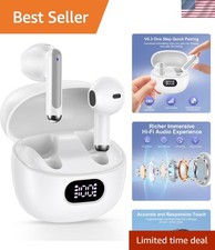 Ergonomic In-Ear Pixel Buds: 40H Playback Environmental Noise Cancellation