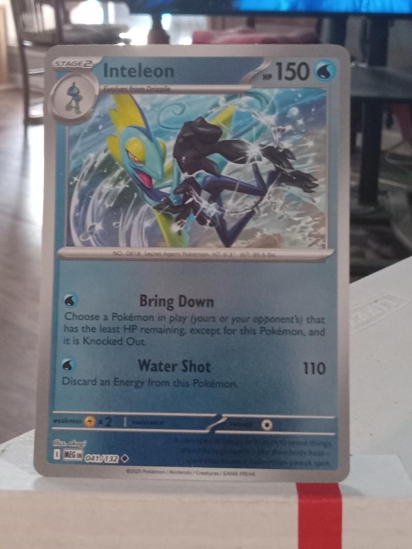 INTELEON 041/132 ME01 MEGA EVOLUTION REVERSE HOLO