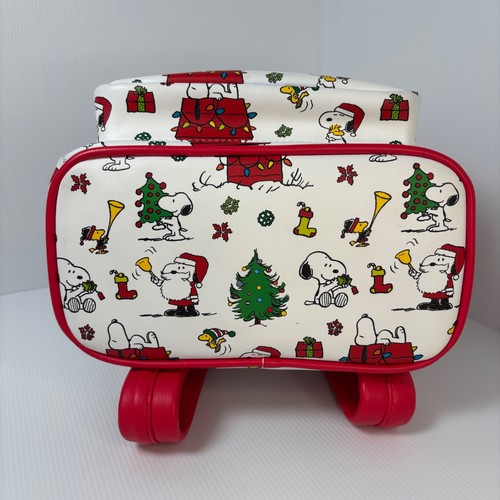 Loungefly Peanuts Snoopy Christmas Woodstock Mini Backpack & Holiday Snap Purse - Picture 11 of 21