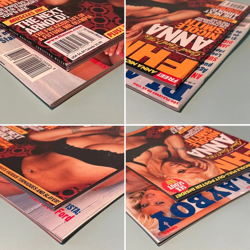 [RARE] ANNA NICOLE SMITH Playboy Espana Spain Spanish + U.S FHM - NICE 2004 2014 Foto 3 de 4