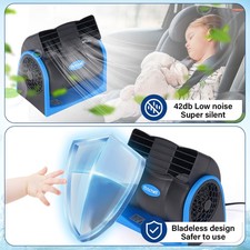 Car Air Fan 12v Electric Cooling Air Conditioning Fan Auto Conditioner Car Air Fan 12v Electric Cooling Air Conditioning Fan Auto Conditioner