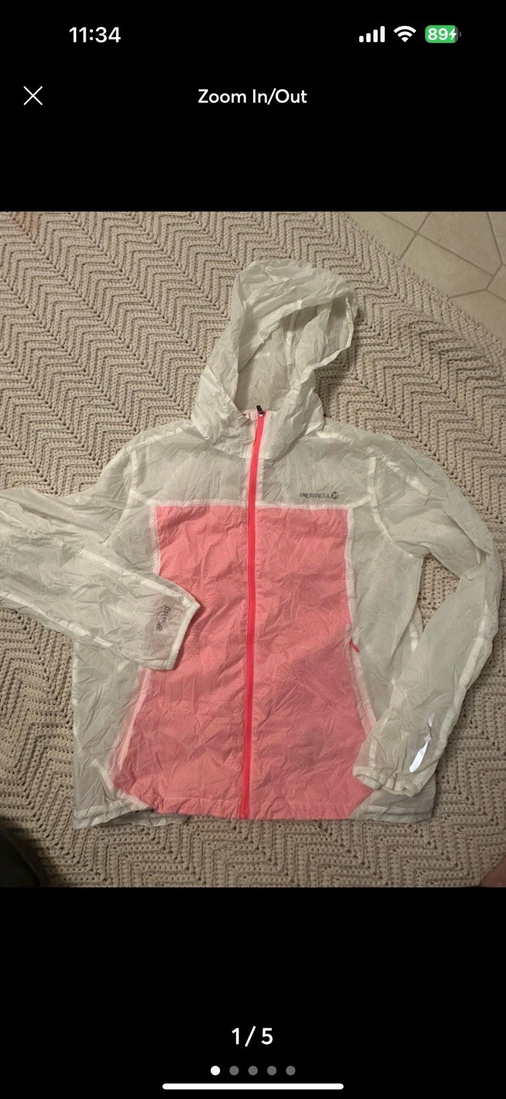 Merrell Women’s Select Wind Jacket - Medium - image 1