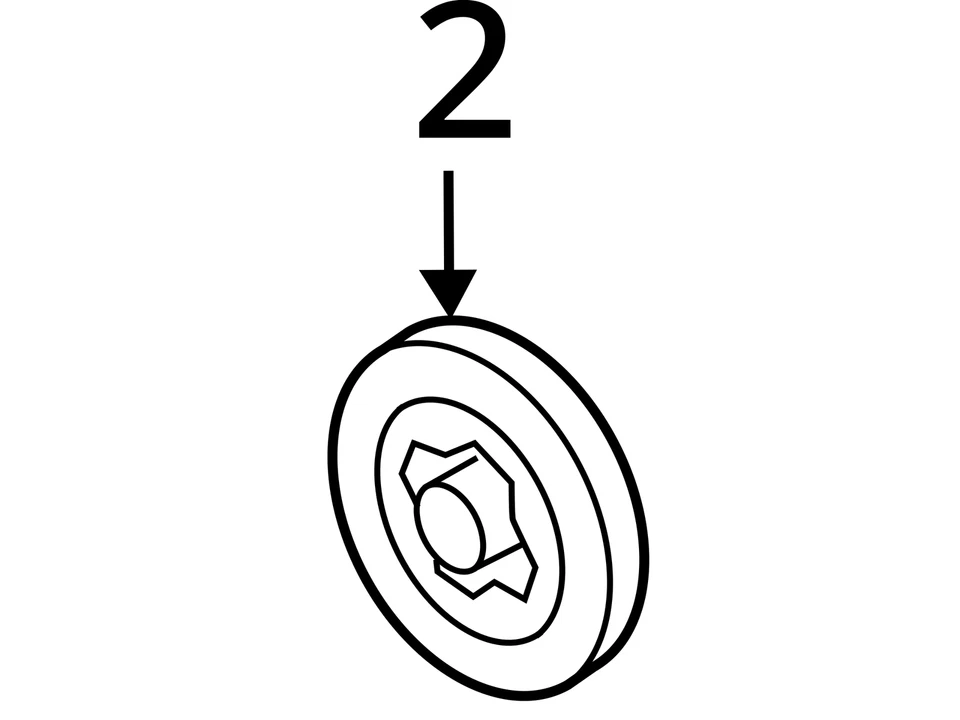 2012-2016 BMW M5 OEM 4.4 S63 HARMONIC BALANCER VIBRATION DAMPER 11237572566 - Image 4 of 4