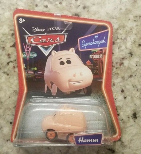 DISNEY PIXAR CARS SUPERCHARGED HAMM PIGGY BANK CAR Die cast - Picture 3 of 3
