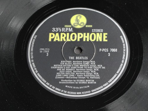 The Beatles White Album UK 1st Press Export British Invasion (2) LP Set. RARE! - Imagen 10 de 12