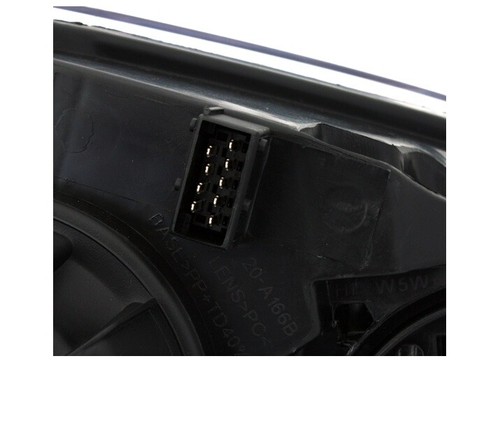 Set Headlights TFL for Peugeot 307 2000-2002 2003 2004 2005 VP1379 Black LHD - Picture 4 of 6