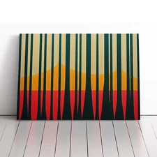 Forest Art Deco Vol.4 Abstract Canvas Wall Art Print Framed Picture Home Decor