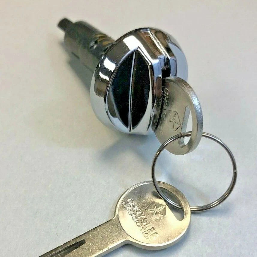 Juego de bloqueo de encendido/puerta/baúl/guante estilo OE-llaves OE 1970-1971 Dodge Dart & Demon Foto 4 de 4