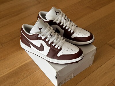 Nike Jordan 1 Low Team Red (W) Size 12W/M10.5 DC0774-116 | eBay