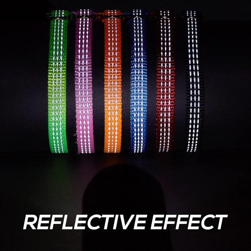 Upgraded Version 6 Pack Reflective Cat Collars with Bell,Breakaway Safety Kitten - Picture 5 of 7