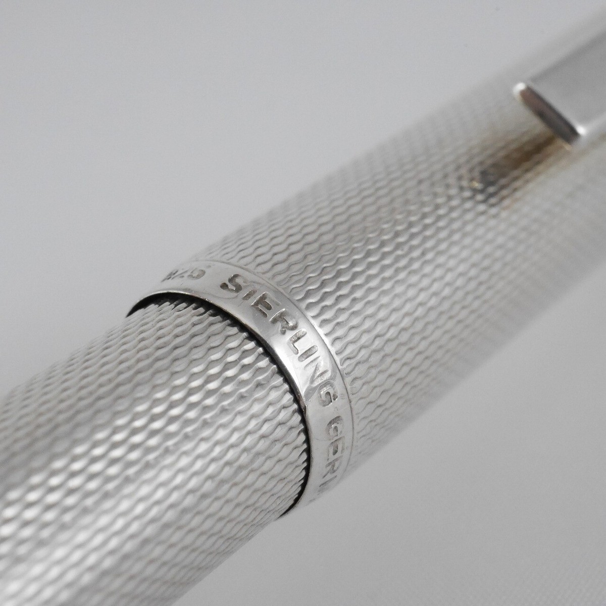 dunhill Sterling Silver 925 Fountain Pen M FREE SHIPPING dunhill Sterling Silver 925 Fountain Pen M FREE SHIPPING