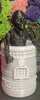 Tarman  In Barrel / Zombie Action Figure / Articulated