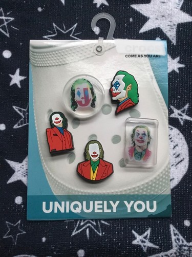 Crocs Handmade jibbitz 5pc Dc Comics The Joker Harley Quinn shoe charms Set - Picture 13 of 28