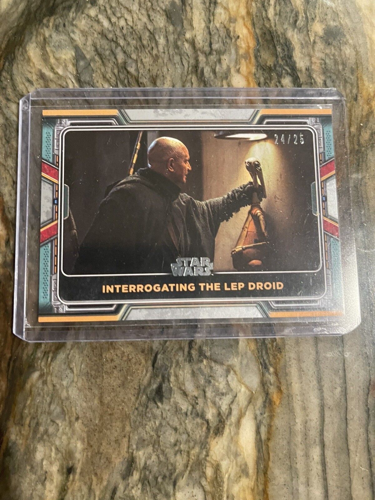 Lep Droid Interrogating the LEP Droid 2022 Topps Star Wars Book of Bobba Fett SP ...
