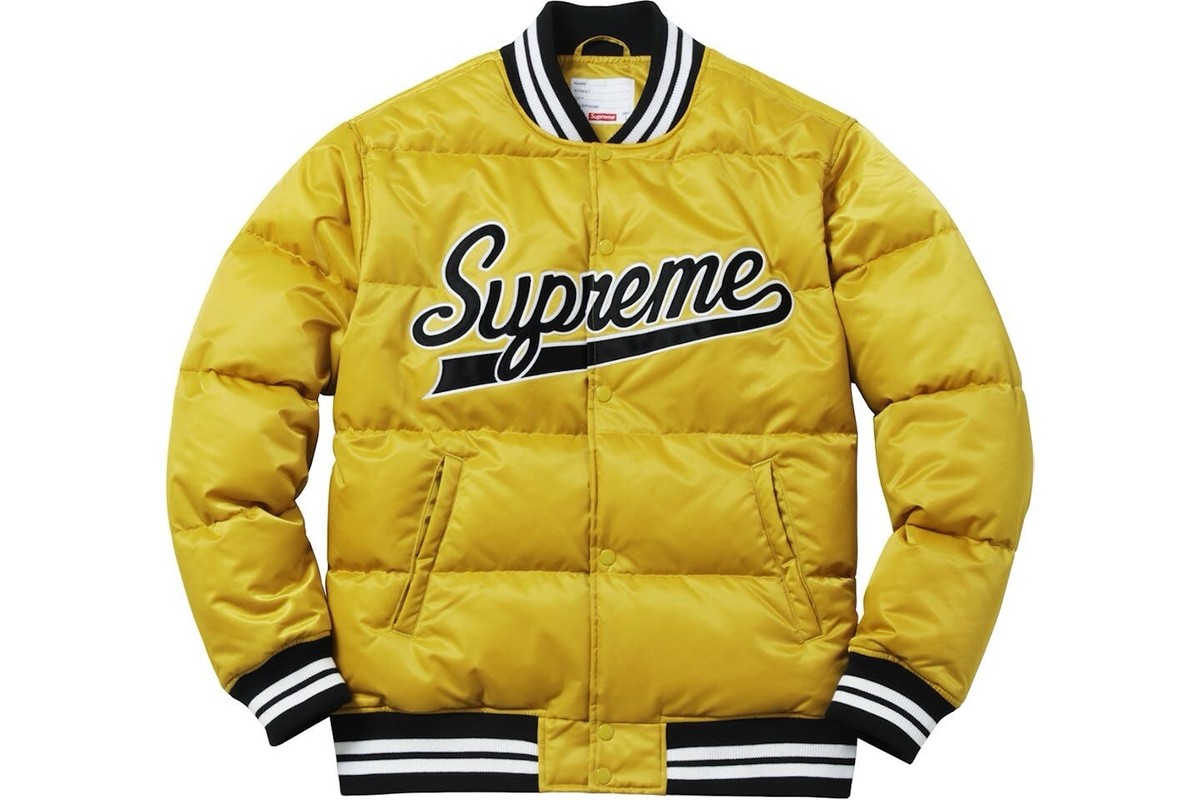 Supreme Script Varsity Puffy Jacket-size M | eBay Supreme Script Varsity Puffy Jacket-size M | eBay