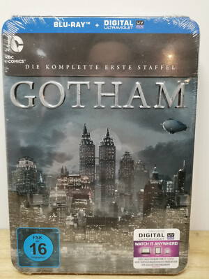 Blu-ray - Gotham - erste Staffel - Limitiertes geprägtes Tin Steelbook(NEUWARE)